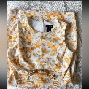 Kate and Lily Floral Dress with Chain Detail